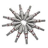 maifield Stainless Steel Archery Field Points, Easy Pull Various OD for 85/100/125/150/175/200/225/250/275/300 Grains,Screw in Archery Field Tips (5/16