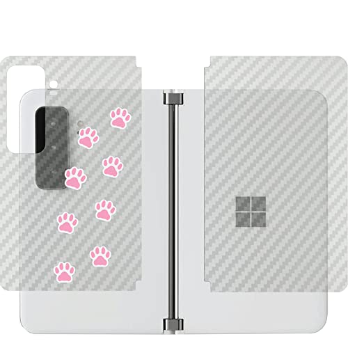 �y�w�ʍ��E2�����z ClearView(�N���A�r���[) Surface Duo 2�p �J�[�{���� ���� �C���X�g �v�����g �w�ʕی�t�B���� ���{�� [���� �z���C�g�s���N]