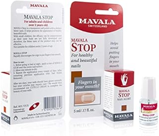 Mavala Stop Deterrent Nail Polish Treatment | Nail Care to Help Stop Putting Fingers In Your Mouth | Bitter Taste| Easy Application | For Ages 3+ | 0.17 oz