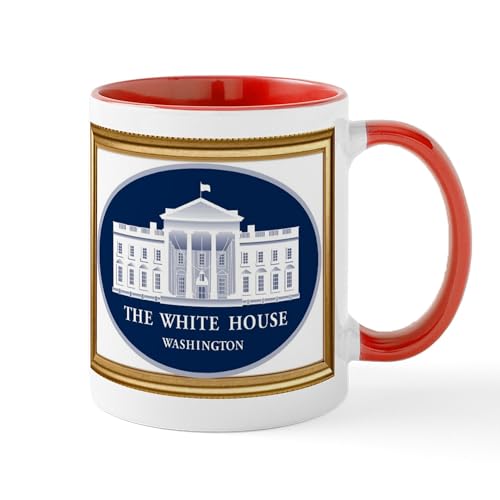 Taza de cerámica 11 oz blanca miniatura 1