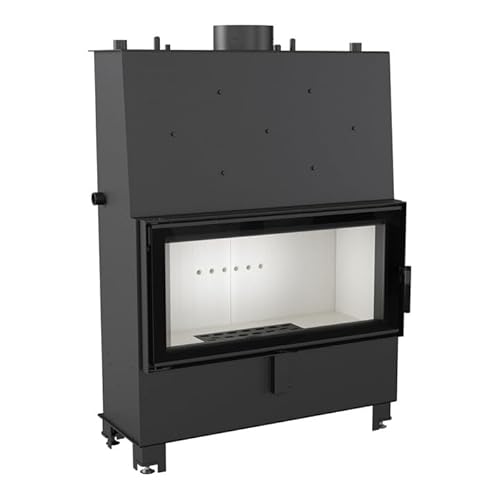 Wasserführender Kamineinsatz KRATKI Lucy 20 kW Ø 200 mit Türfeder