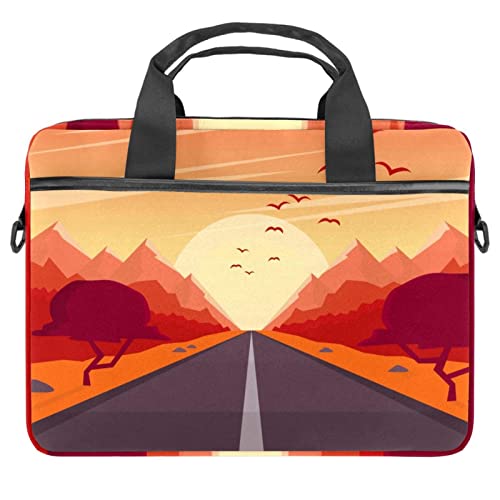 Sacoche bandoulière pour ordinateur portable 13 13.3 14.5 Highway Fall finitions luxe