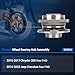 Autoround 512514 Rear Wheel Hub and Bearing Assembly fit for 2014-2022 Jeep Cherokee, 2015-2017 Chrysler 200, FWD Only