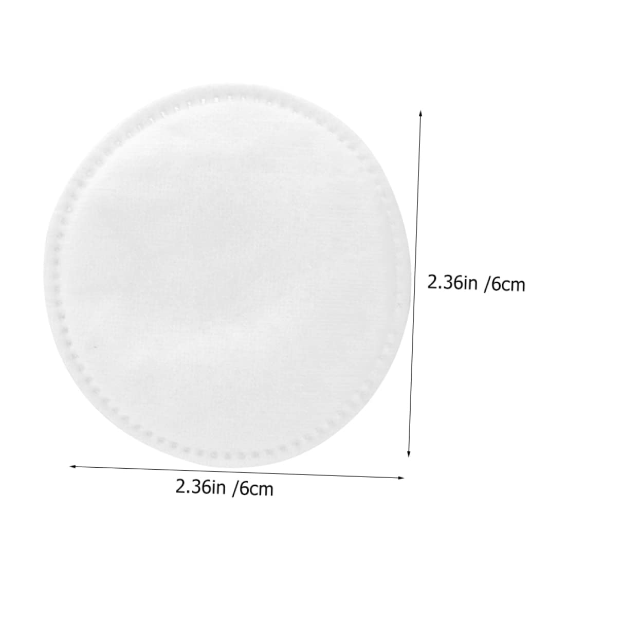 Gogogmee 100Pcs Convenient Makeup Pads Facial Cleaning for Daily Use Gentle Cleansing Travel Friendly Cosmetic Supply Soft for Makeup