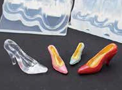 Amazon Co Jp Uvクラフトレジン Ka133 シリコンモールド クレイジュエリー ハイヒール レディース シューズ 立体型 レジン 粘土 ホビー