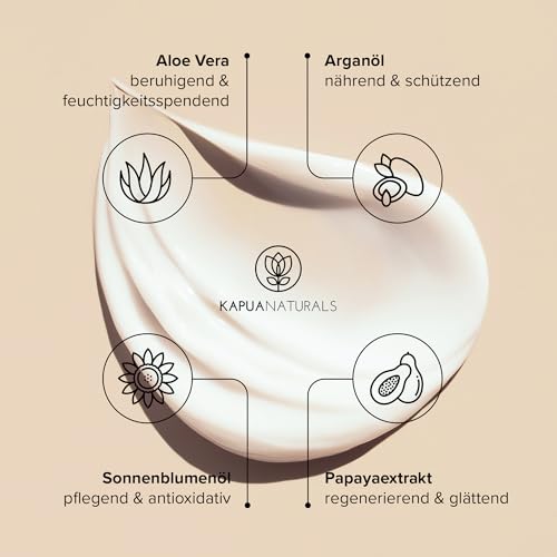 BIO Augencreme hochdosiert • 50 ml +Hyaluronsäure +Allantoin +Arganöl • 100% Vegan & BIO • Augencreme gegen Falten & Augenringe • Premium Anti-Aging Augenpflege Made in Germany • Augenringe entfernen