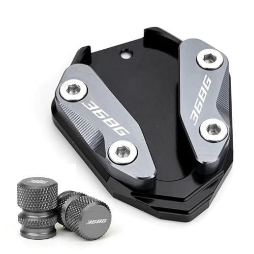 Agrandisseur de béquille moto CNC ZONTES résout le basculement sur sol mou