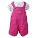 Carhartt Baby Girls' Canvas Shortall Set
