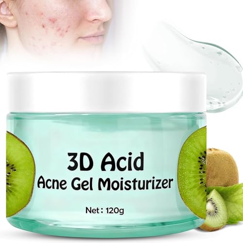 120g Gel Facial Anti Acné,Gel Granos,crema acne,Reduce el enrojecimiento Acné,Reduce Imperfecciones,Brotes y Puntos Negros,crema para manchas en la cara,para Todo Tipo de Pieles