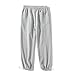 Vsadsau Hip Hop Sweatpants Men Casual Cotton Loose Trousers Harajuku Streetwear Jogger Pants Light gray9 2XL