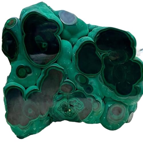 Malachite brute véritable 1-1.3kg cadeau idéal pour passionné géologie