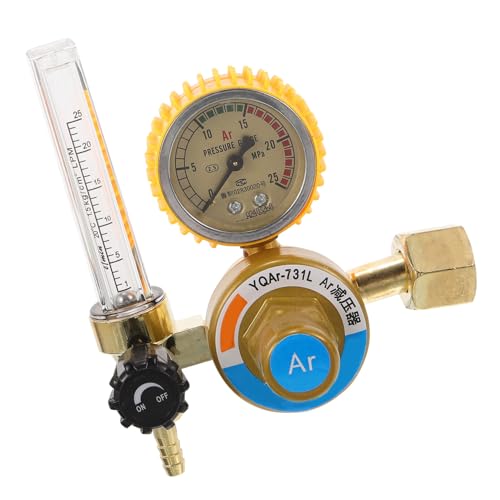 Manomètre de pression argon Hemobllo, indicateur de débit de gaz et accessoire de soudage TIG - 2