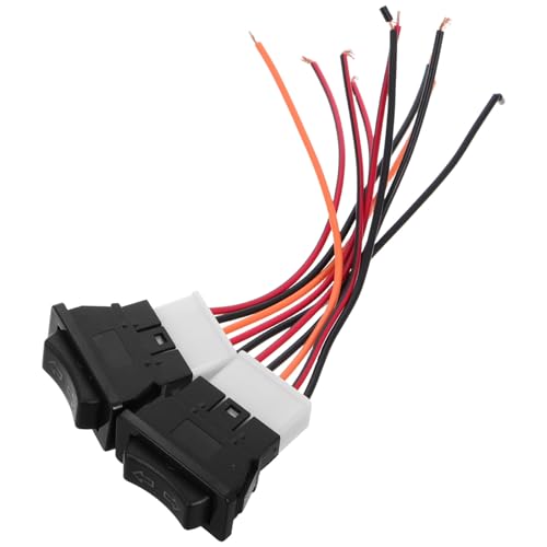 Interruptor de elevalunas de 5 pines con tacto sensible para puertas de vehículo, 2 uds.