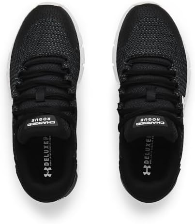 Under Armour Women's Charged Rogue 2.5, Black (001)/White, 12 M US | Image 3