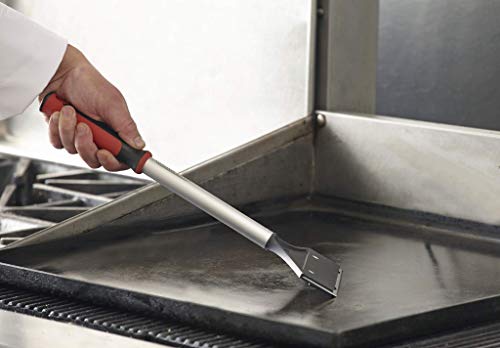 Fryoilsaver Co 90018 - Extra Length Griddle Scraper - Heavy Duty Griddle Cleaning Scraper - Sharpened Scraping Blade For Better Cleaning #TOP2