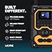 UEME 16W DAB/DAB+ FM Cordless Site Radio, Bluetooth, Rechargeable Battery, AUX, USB Phone Charging, 3 Pin Plug, Yellow/Black