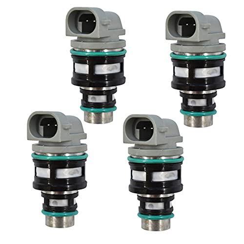 waltyotur 4 X Fuel Injectors 5 Holes 17113124 17113197 Replacement for Chevrolet Cavalier S10 LLV Beretta Corsica/GMC Sonoma/Pontiac Sunfire/Buick Century/Oldsmobile Cutlass Ciera 2.2L