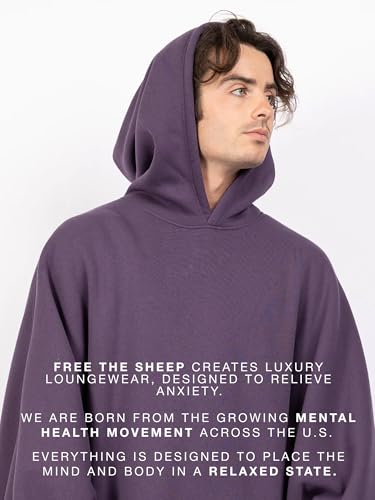 FREE THE SHEEP Eden Hoodie - 50% Off Weighted Anxiety Hoodie