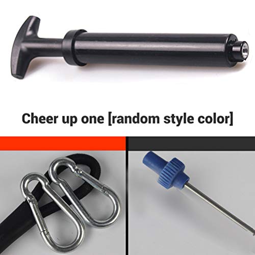 Doppelendball für das Boxtraining, Langlebige Materialien, Elastisches Seil, Universeller Speedball mit Pumpe (Rot)