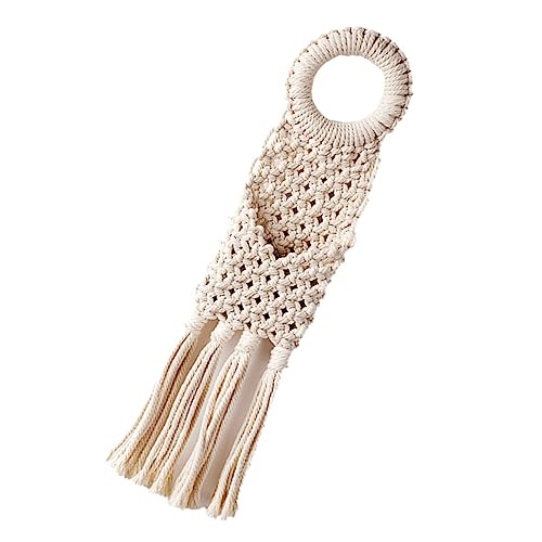 Tapiz de algodón bohemio MUCKLILY para un ambiente elegante en el pomo de tu puerta
