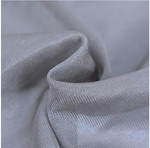 Tissu Faraday anti-ondes en maille d'argent conducteur de 1,5x2m pour blindage RFID et lit