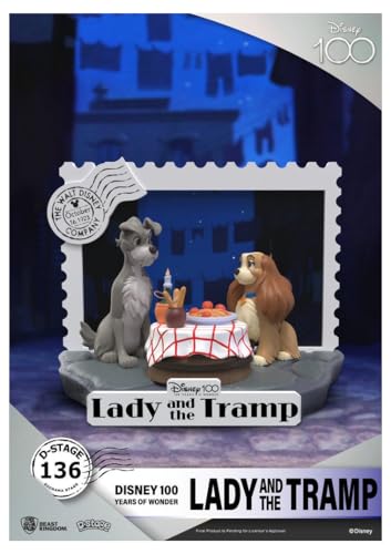 Beast Kingdom - Disney 100 Years - Figura La Dama y el Vagabundo