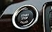 Glossy Black Engine Start Stop Switch Button Cover Trim for BMW 3 Series E90 E92 2006-2012, for Z4 E89