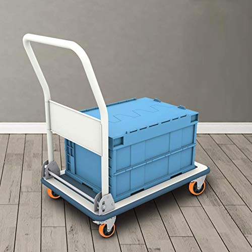 4 Inch Swivel Casters With Brake Set Of 4 Heavy Duty Of 1200 Lbs, Safety Dual Locking Plate Castors, No Noise Polyurethane Wheels For Furniture, Workbench And Carts(Free Nuts And Bolts And 2 Spanners) #TOP5