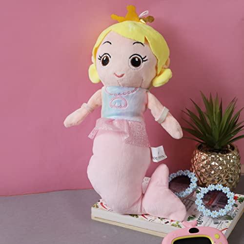 Image of A Little Swag Soft Mermaid Doll Princess Stuffed Plush Toys for Birthday Theme Gifts Present Home Decoration for Kids Girls (25 cms)
