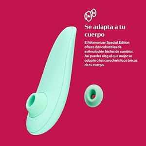 Womanizer Special Edition Succionador de clítoris Femenino | Estimulador Vibrador Mujer con 8 niveles de intensidad | Juguetes eróticos para pareja sexuales | Mint
