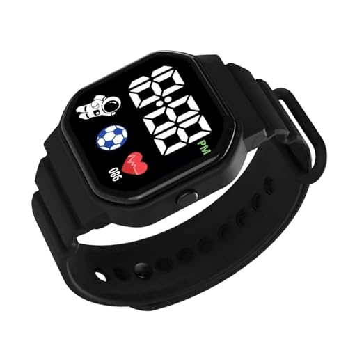 Digital Sports Watch   LED Sports Watch, Waterproof Digital Watches | OPIECO COMÚNICO DEL CRANGE SILICONA, ANGRO DE MEDICIÓN DEL Atril de la Ley para NIÑOS NIÑOS MUJERES MUJERES MUJERES EJEGGI