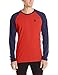 U.S. Polo Assn. Men's Color Block Raglan Long Sleeve Performance Top