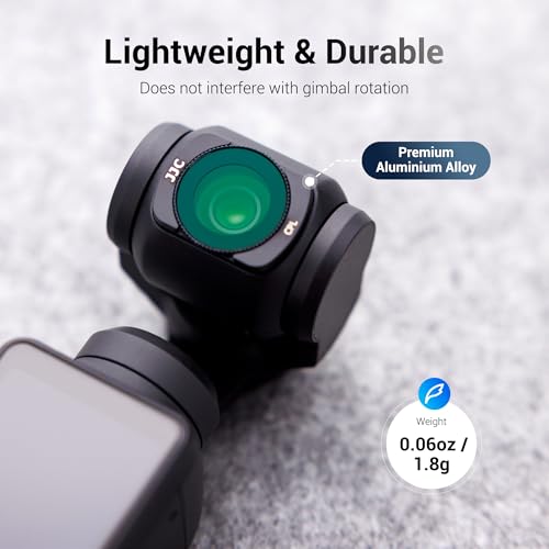 Image of JJC Magnetic CPL Filter for DJI OSMO Pocket 3 Creator Combo | Circular Polarizer Polarizing Filter for Pocket3, Multi-Coated HD Optical Glass, Water-Resistant, Anti-Oil and Anti-Static