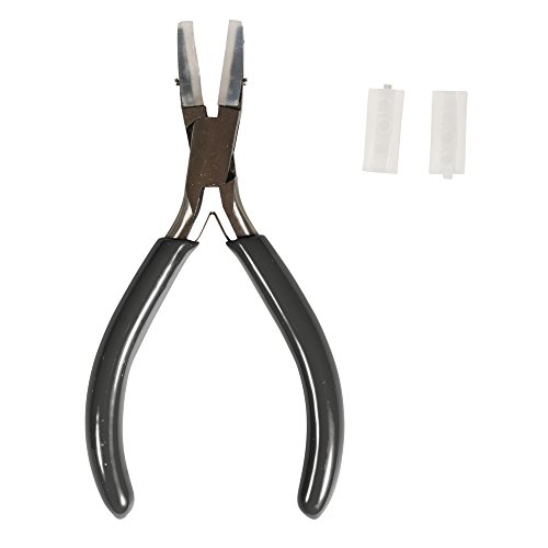 Rayer Alicates planos con puntas de nylon, para hacer bisutería y manualidades, 14 cm, 69150000