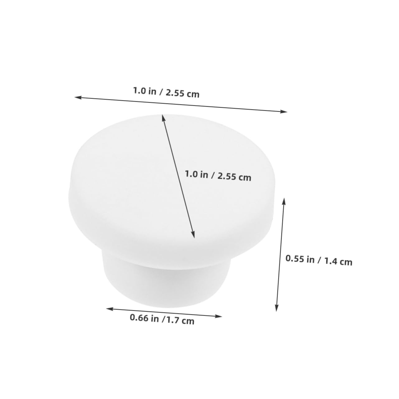 HEALEEP 2pcs Silicone Wash Tub Stoppers Tub for Sealing Lightweight Portable Bath Accessories Prevents Water Escape for Standard Bathtubs