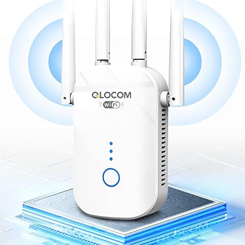 Ripetitore WiFi QLOCOM 1200Mbps Dual Band - Amplificatore Segnale Per Casa Con 4 Antenne - Foto 6
