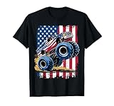 Monster Truck Drapeau USA Monster Trucks T-Shirt