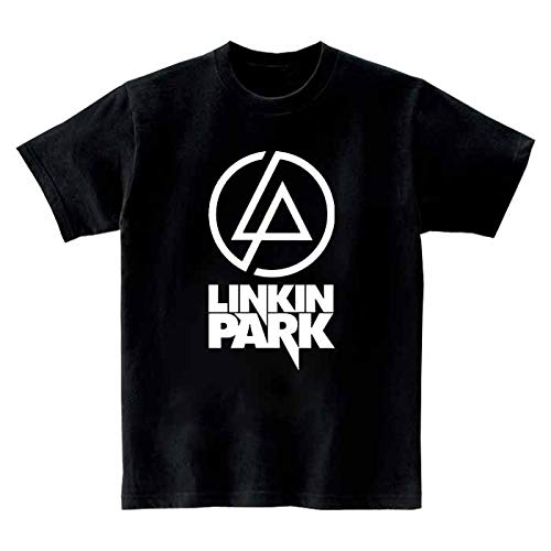 [10色]BANDLINE（バンドライン） Linkin Park リンキン パーク バンド ロック パンク メタル 半袖Tシャツ ブラック Mサイズ