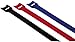 Price comparison product image Hama Hook & Loop Cable Ties, 145 Mm,Black, Blue, Red