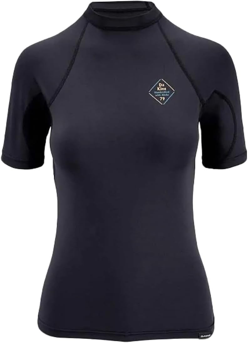 Dakine Flow SS Women's Rash Guard - Black