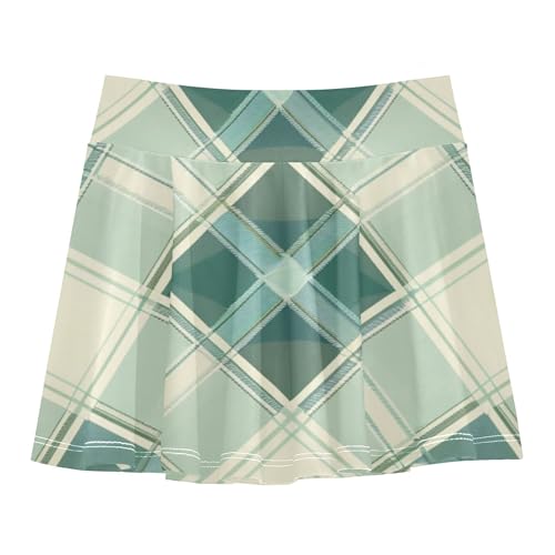 Girls Tennis Skirts with Built-in Shorts Flowy Golf Skirts for Little Girls Skort Kids with Pockets