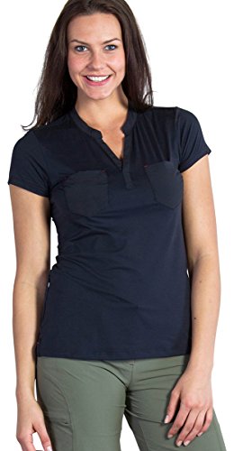ExOfficio Women's Wanderlux Henley Short Sleeve Top