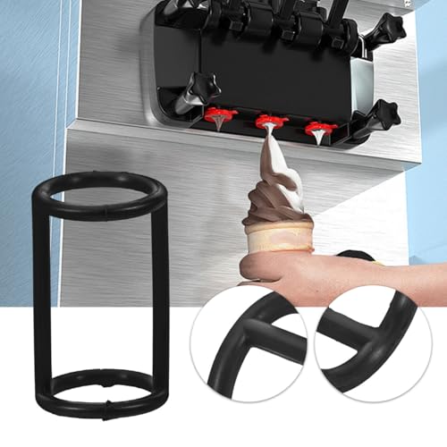 HOLIDYOYO 2 Stück Universal-silikondichtung lebensmittelechte H-förmige Dichtung für Eismaschinen Auslaufsichere Dichtung Ersatzteile für Eismaschinen