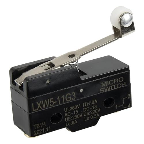 Micro-interrupteur LXW5-11G3 robuste avec levier charnière centrale