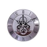 Horloge murale ronde à engrenages - chiffres romains représentant le romain, horloge murale à engrenages pour la maison