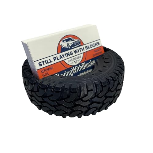 Sands Original Tire Business Card Holder & Desk Organizer