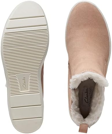 Clarks Women's Layton Star Ankle Boot, Praline Suede, 6 Wide | Image 3