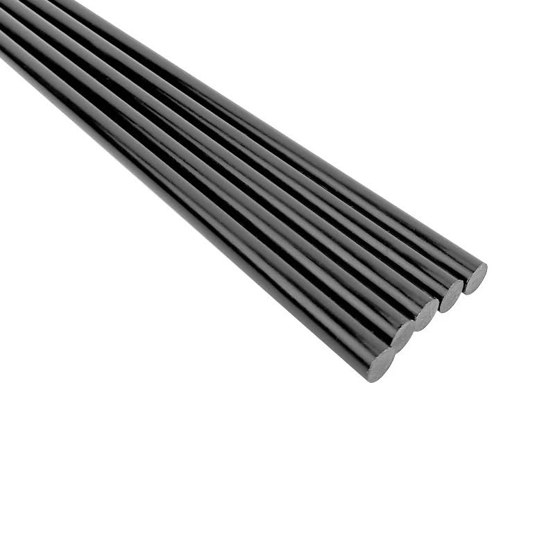 Amazon | 10 個のグラスファイバーロッド 2mm-13mm 厚さ、黒色ガラス 