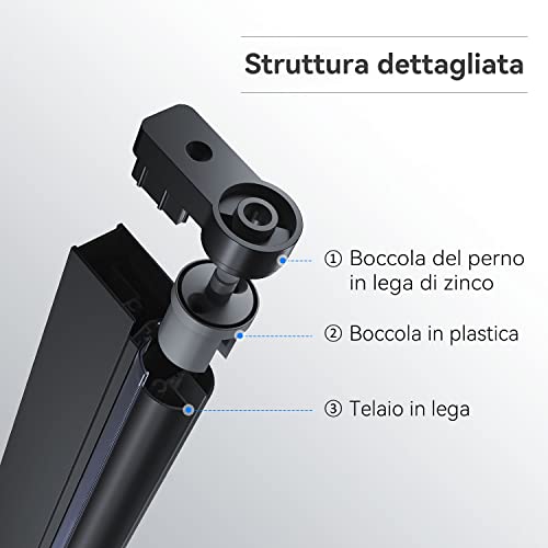 SONNI Parete Vasca da Bagno Doccia Griglia