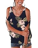 Stil: Sexy Schulterfrei Oberteil Damen verleiht dem Klassiker eine ordentliche Portion Sex-Appeal. Blusen Damen Sommer wird somit zum perfekten Outfit für den entspannten Stadtbummel mit der besten Freundin oder dem ersten Date im angesagten Cafe.